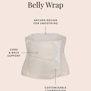 BELLY BANDIT® Postpartum Luxe Belly Wrap Size Medium Almond
